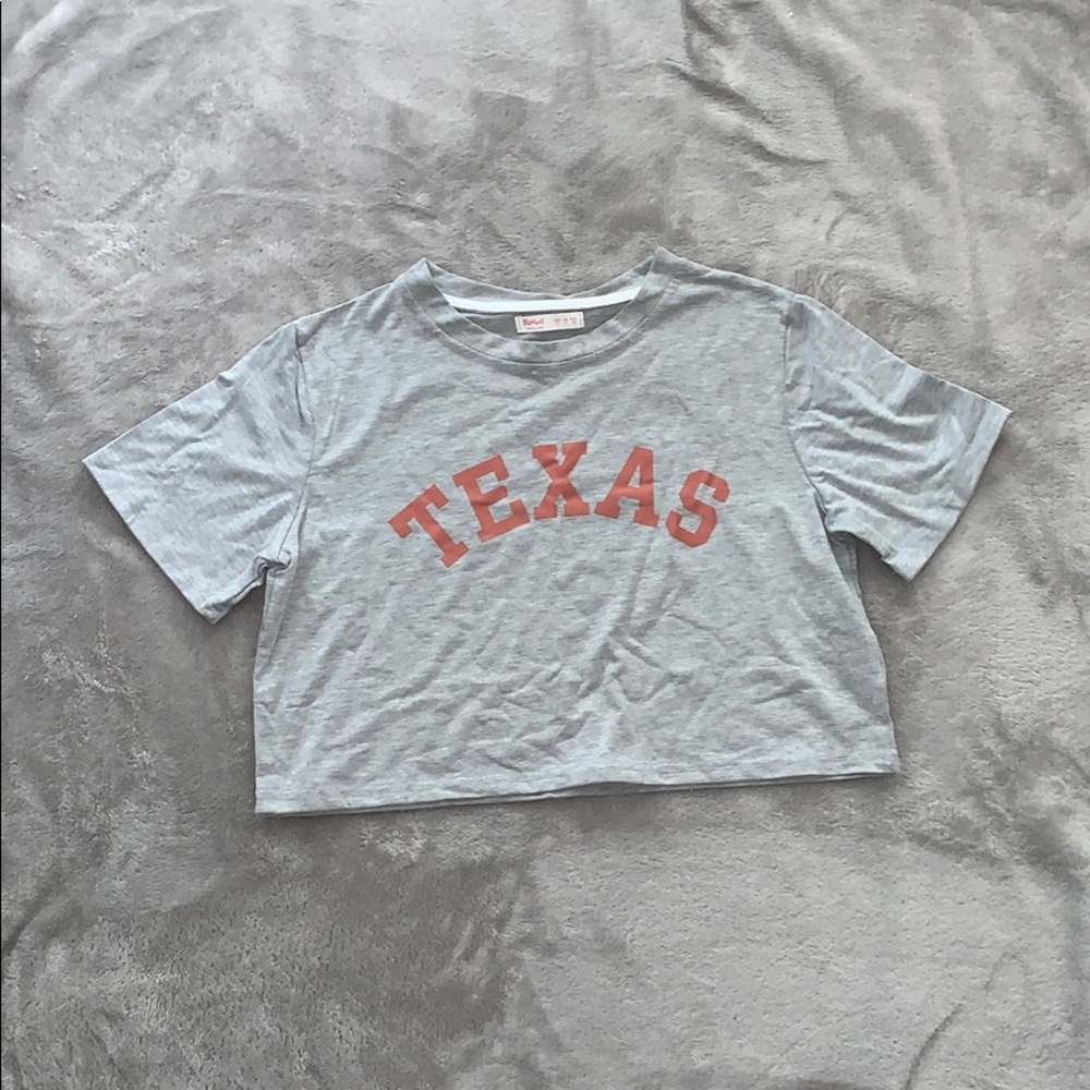 Crop top “Texas” shirt